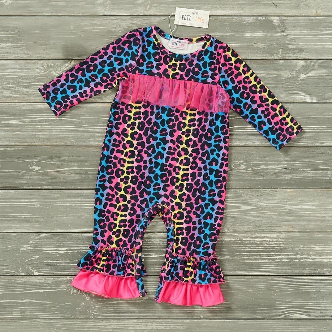 Rainbow Roar - Romper
