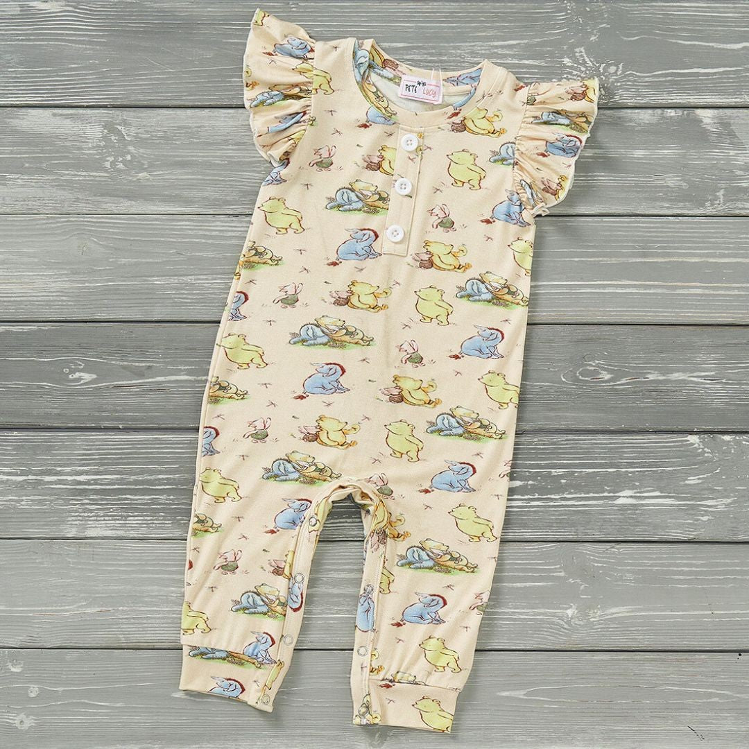 Silly Old Bear Girl Infant Romper