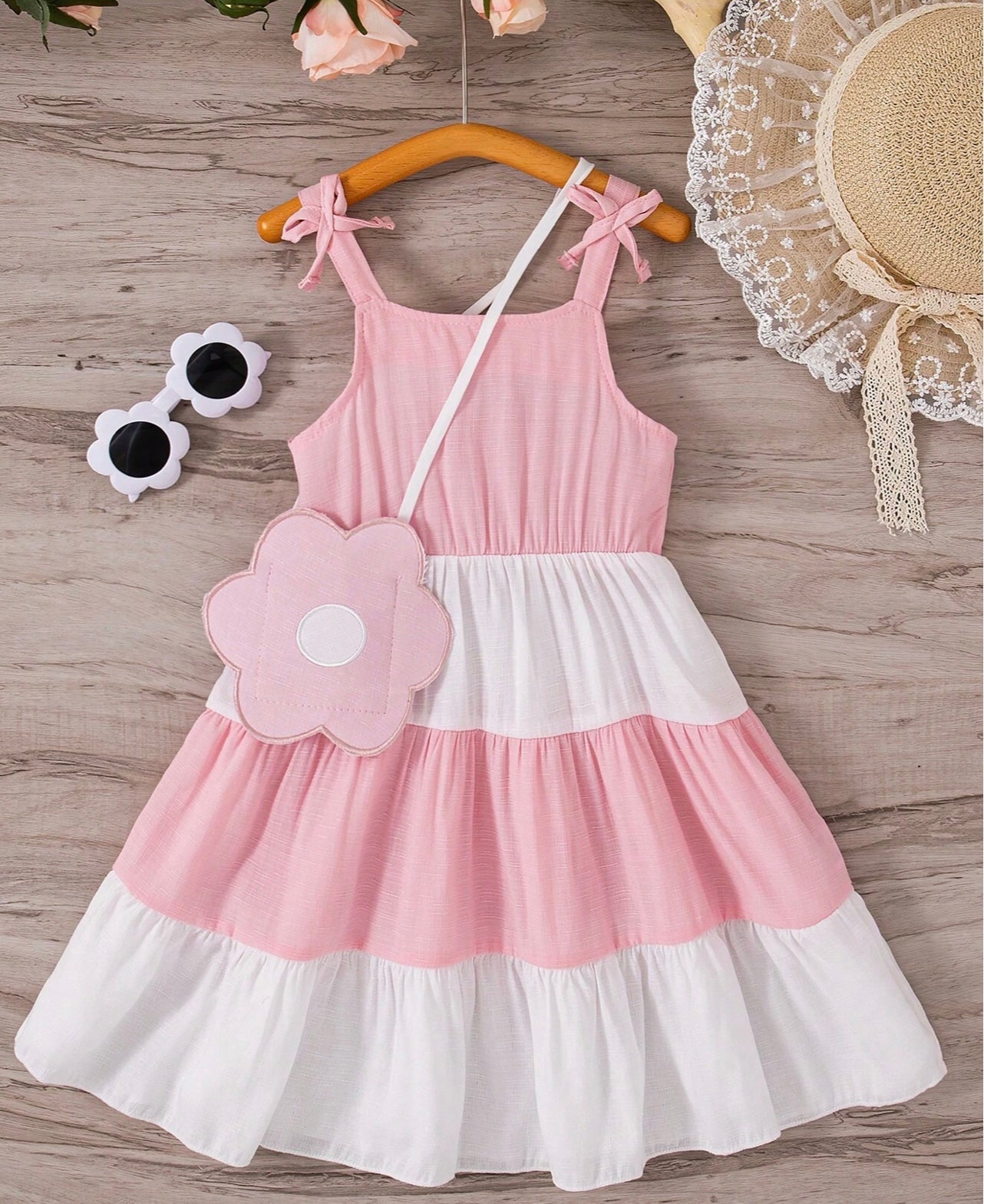 Pink & White Color Block Dress Charlotte Jay Boutique Pink & White Color Block Dress Charlotte Jay Boutique