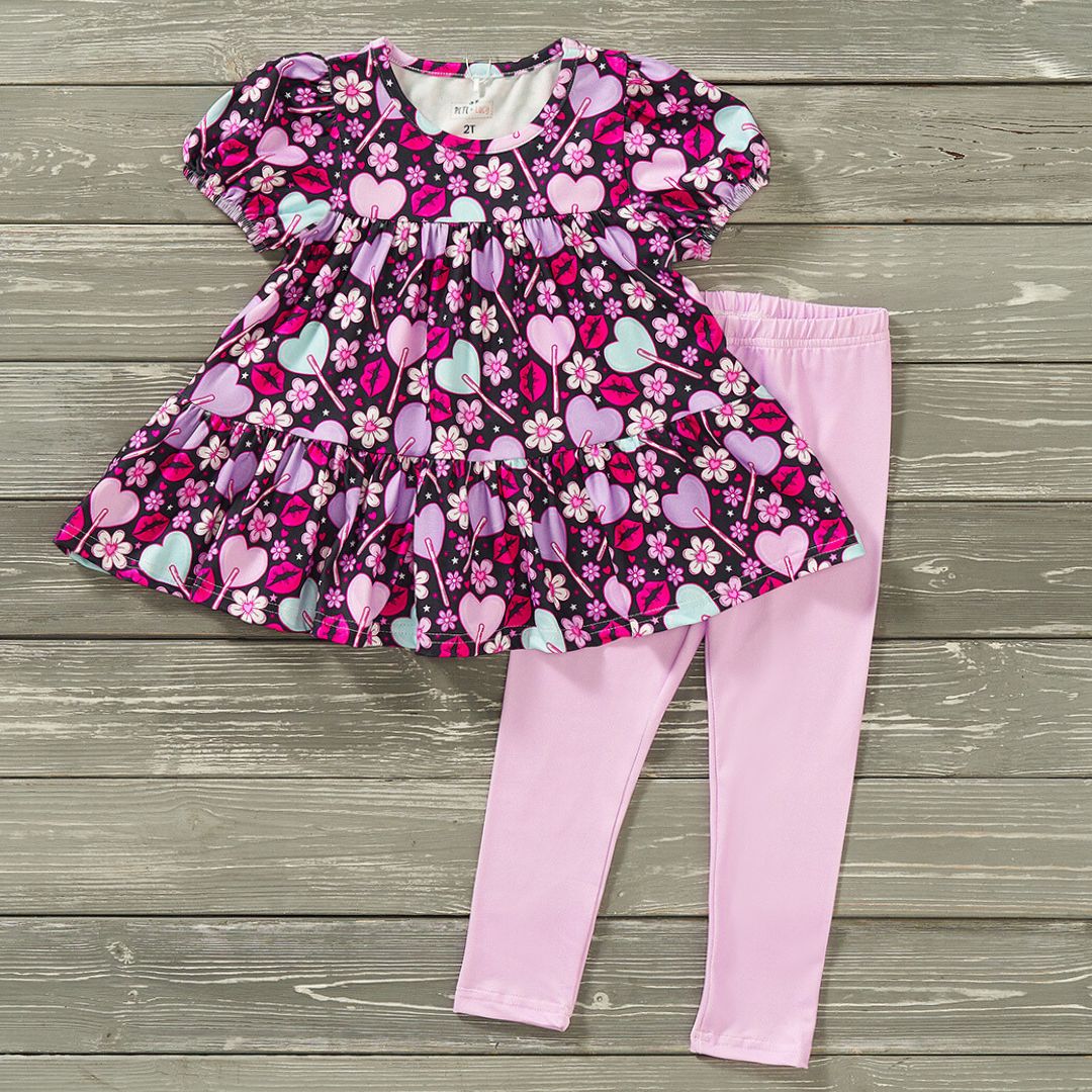 Sucker For Love - 2 piece pant set