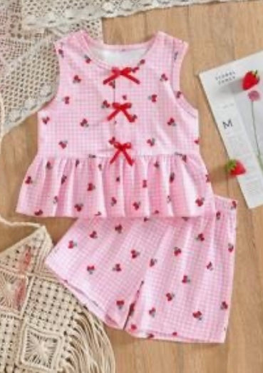 Strawberry Short Set
