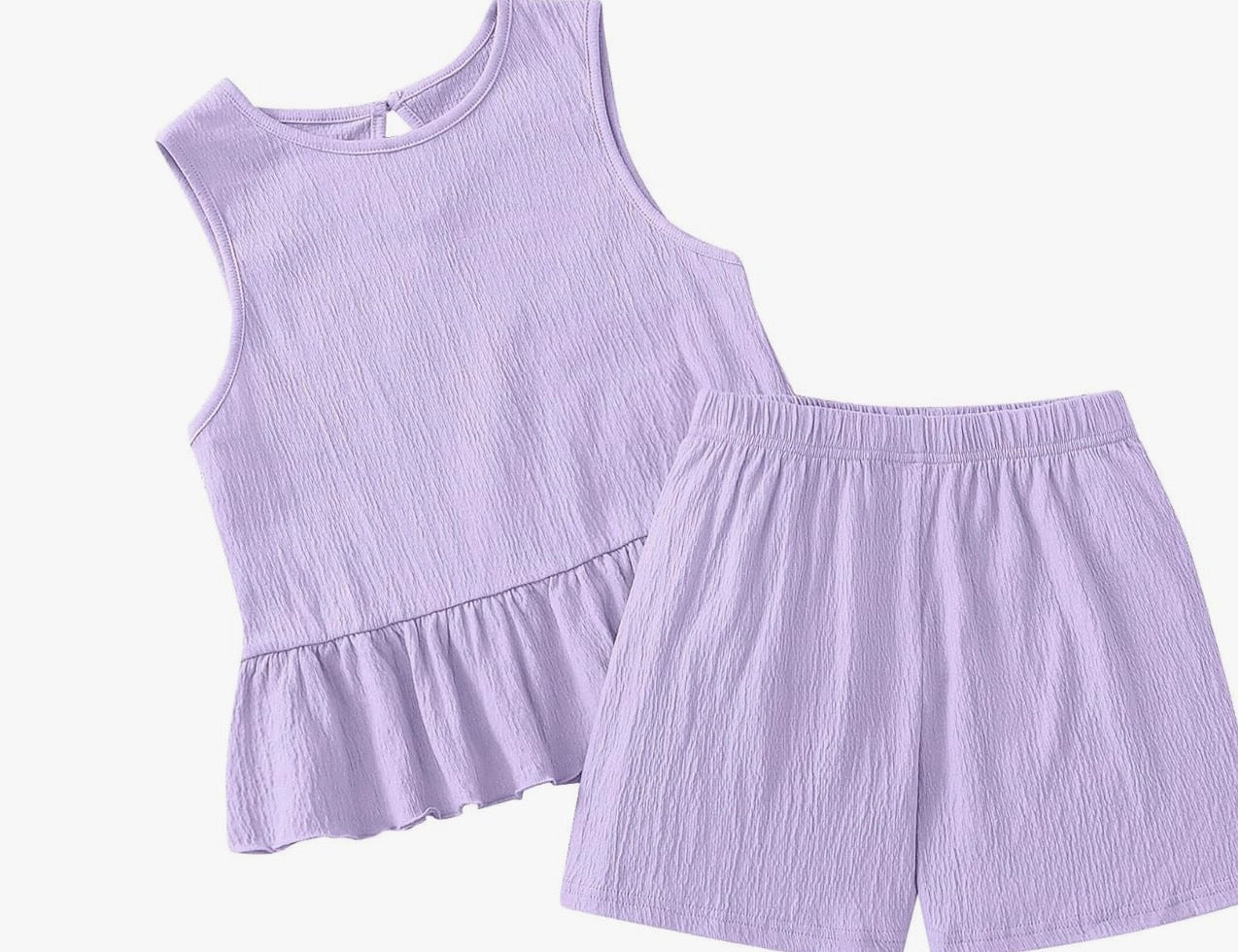 Sleeveless Tank Short Set