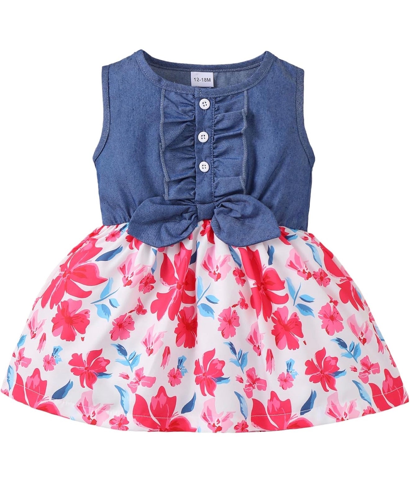 Denim Summer Sleeveless Dress