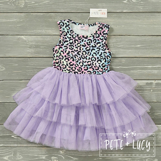 Leopard Tulle Dress