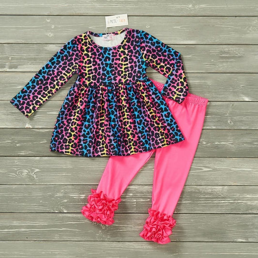 Rainbow Roar - Pant Set