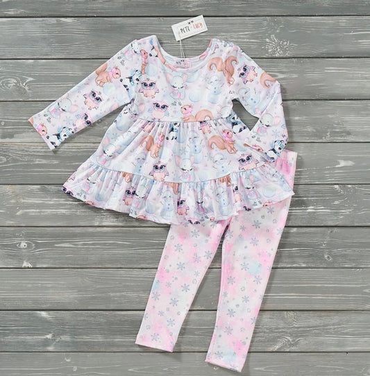 Frosty Friends Pant Set