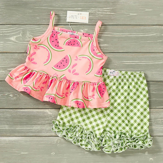 Watermelon Short Set
