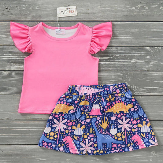 Darling Dino Skort Set