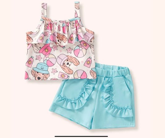 Sandy Paws Shorts