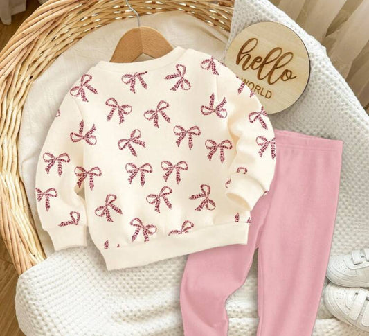 Pink Bow w/Pants