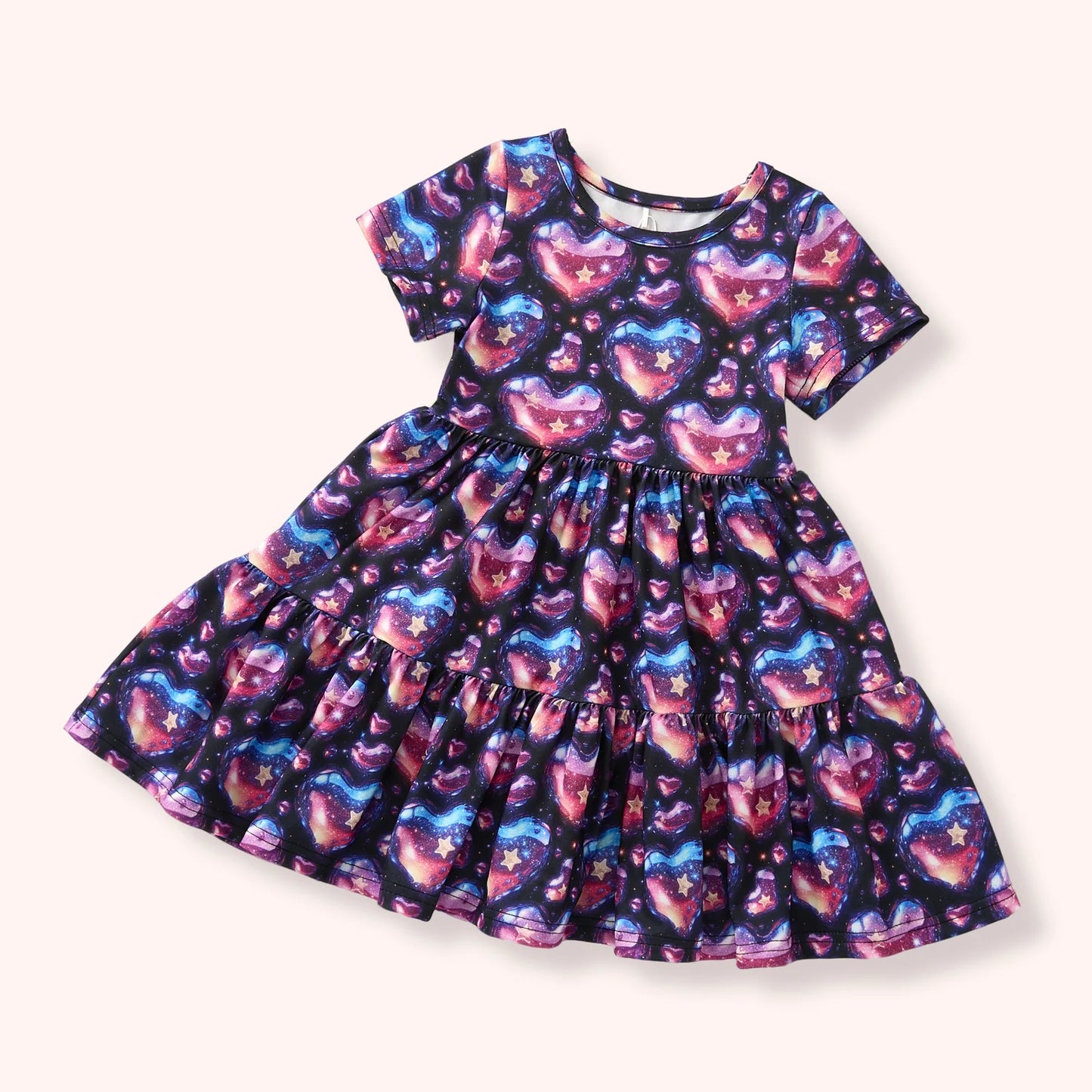 Holographic Heart Dress