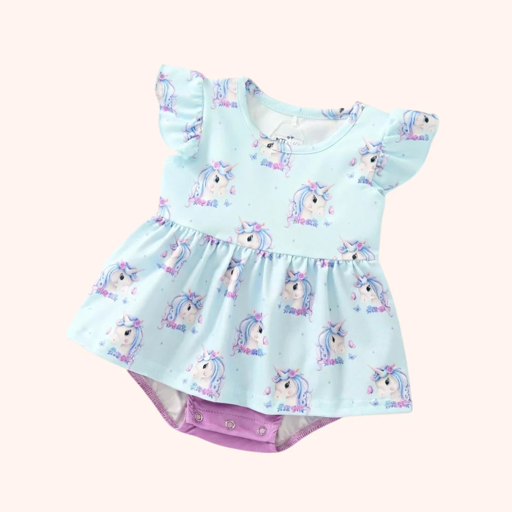 Unicorn Wishes Romper