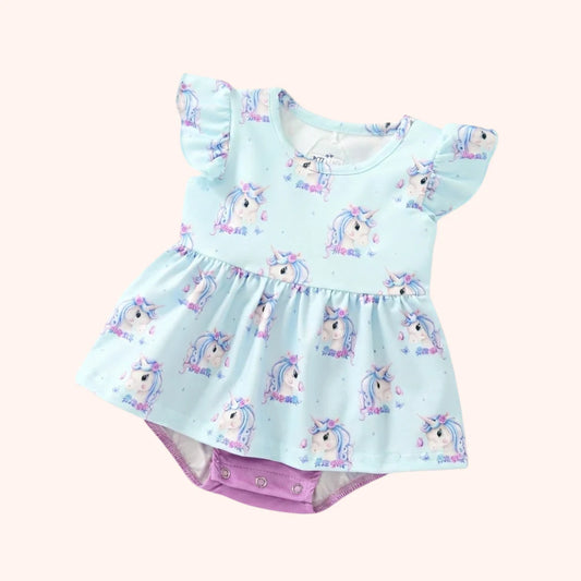Unicorn Wishes Romper