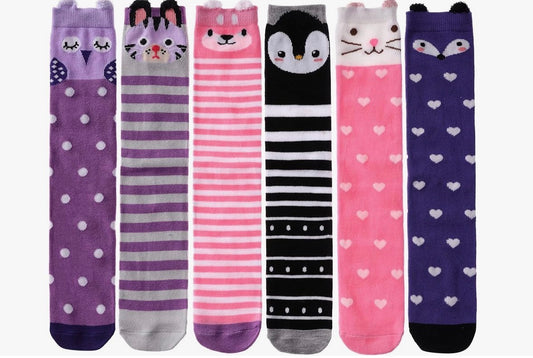Girls Knee High Socks