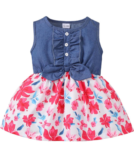 Denim Summer Sleeveless Dress