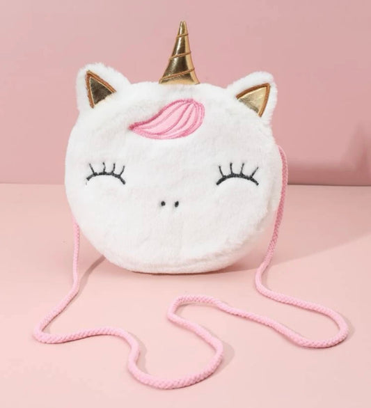 Unicorn Fuzzy Bag