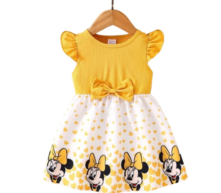 Yellow Mouse Dress