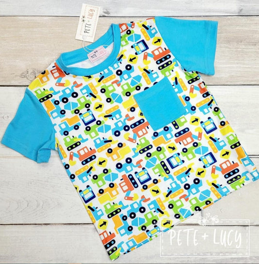 Lets Build Boys Truck Shirt