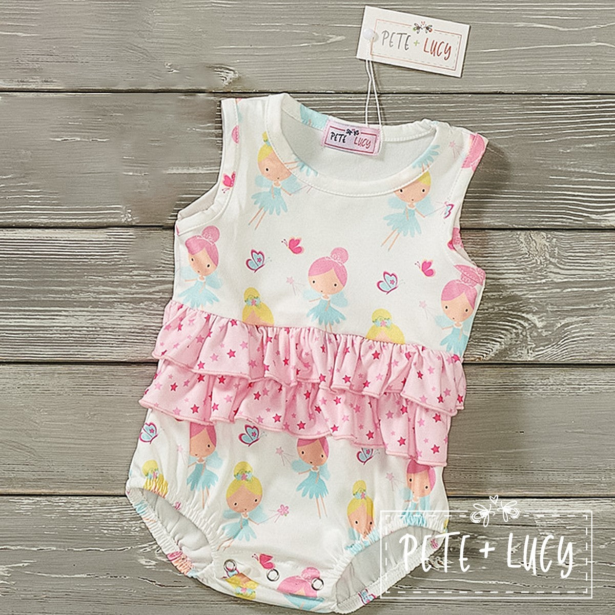 Garden Fairy Girl’s Infant Romper