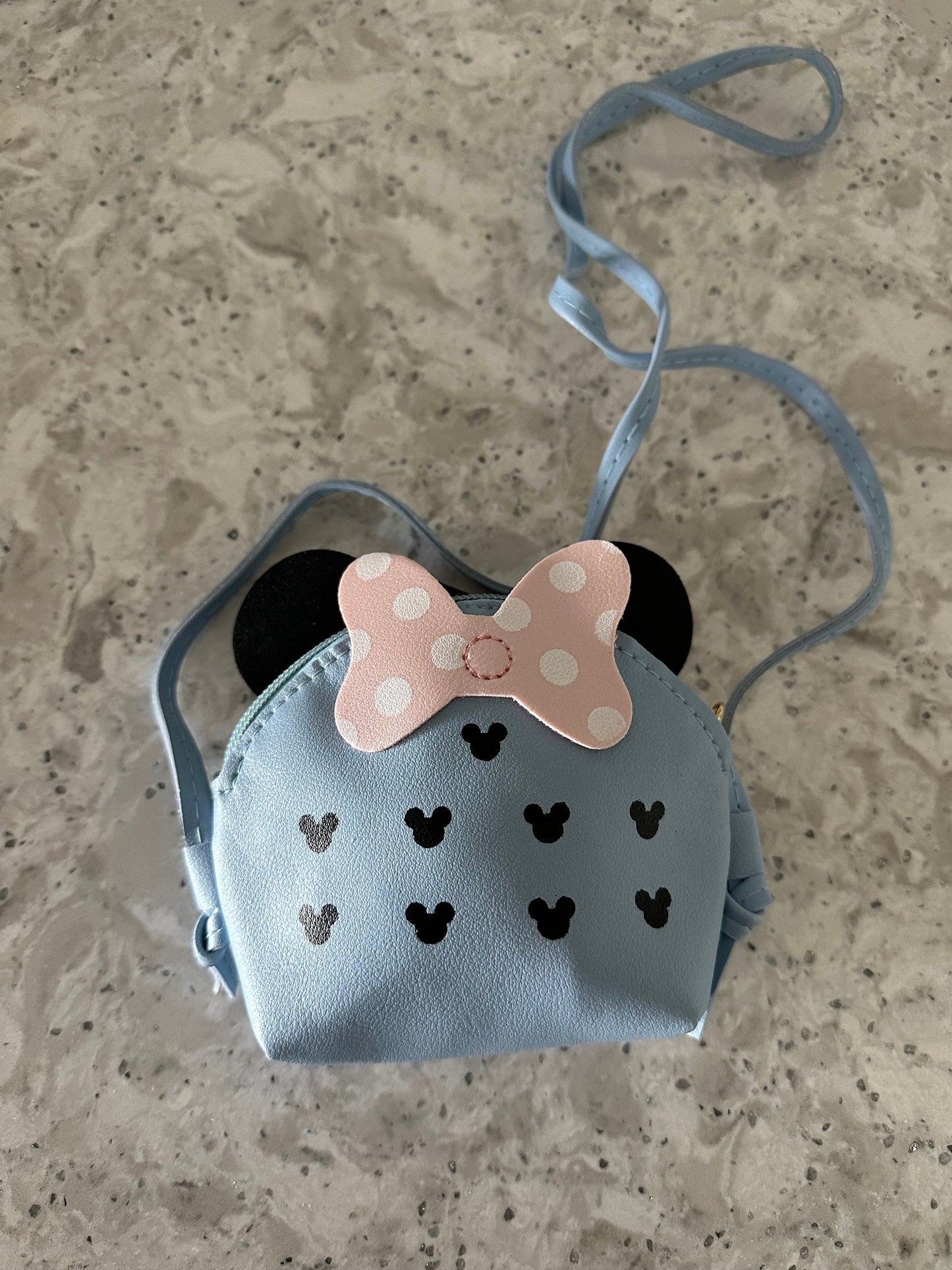 Cartoon Pattern Mouse Crossbody Kids Bag