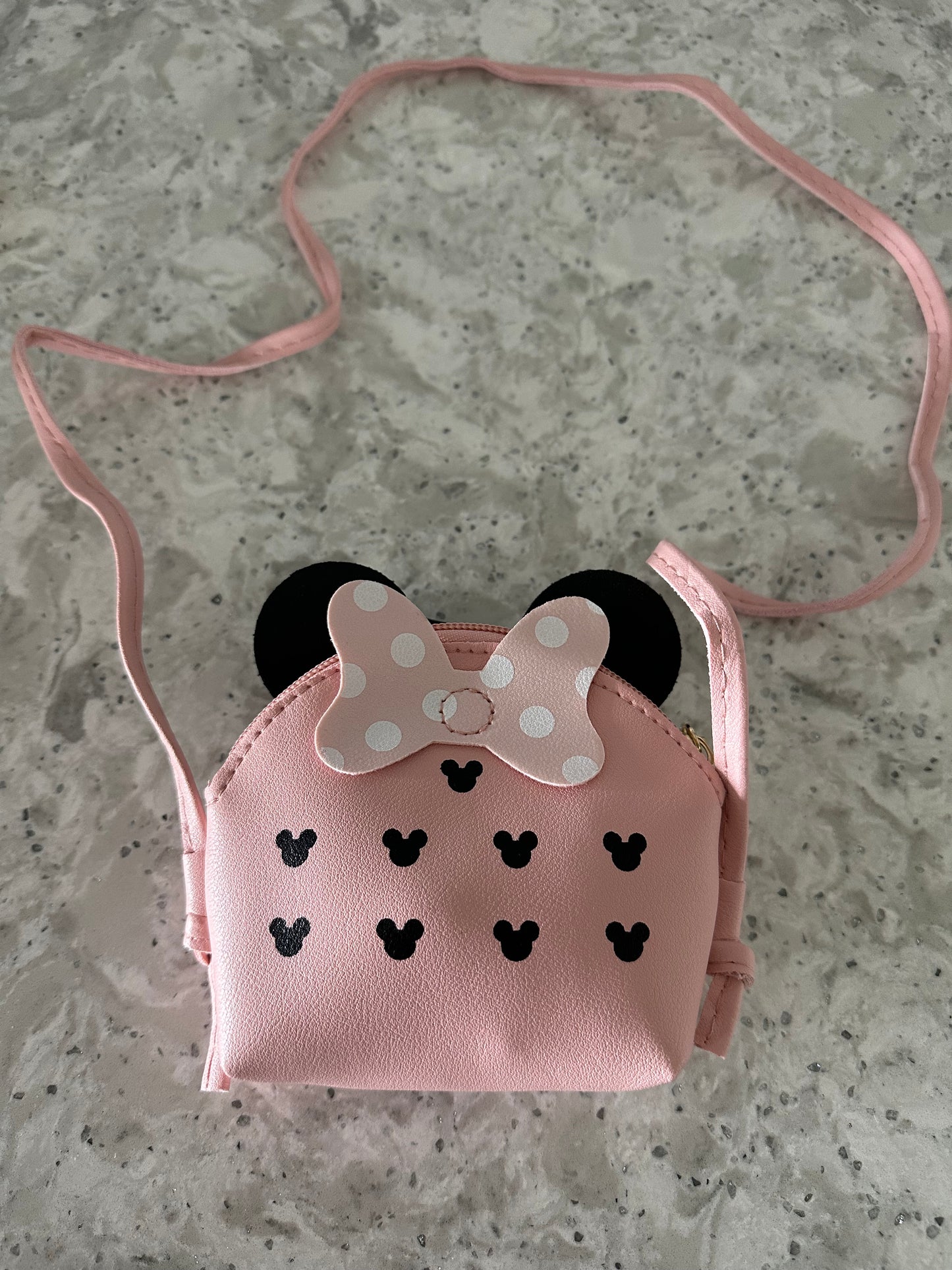 Cartoon Pattern Mouse Crossbody Kids Bag